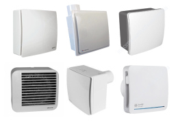 Ventilátory do koupelny s vyšším tlakem