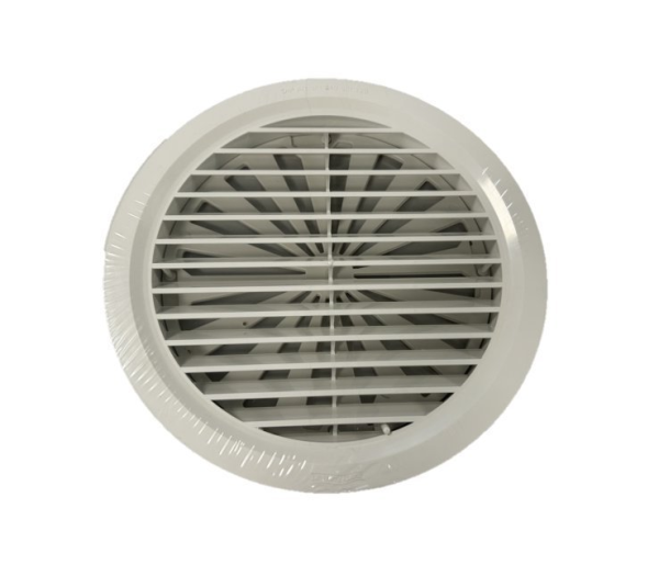 Větrací mřížka 125 mm - bílá (1)