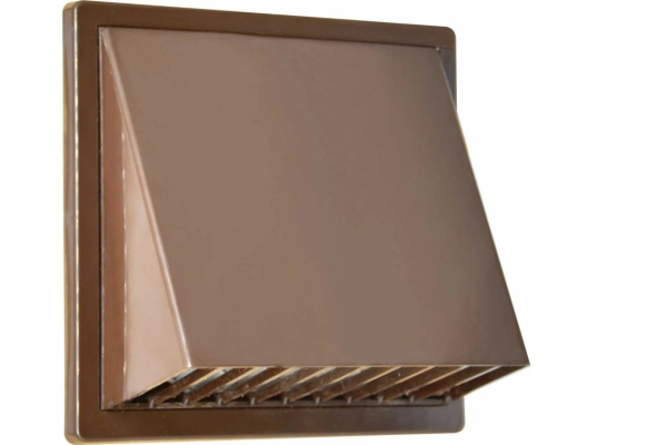 Protidešťová mřížka s klapkou (2)