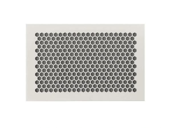 Větrací mřížka HEXA 260x140 mm bílá (3)