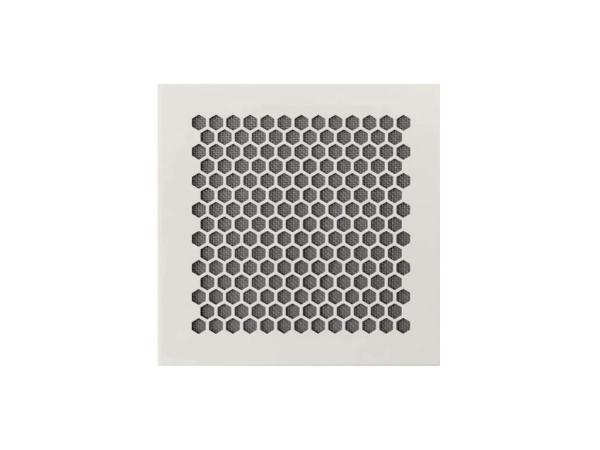 Větrací mřížka HEXA 340x340 mm bílá (3)