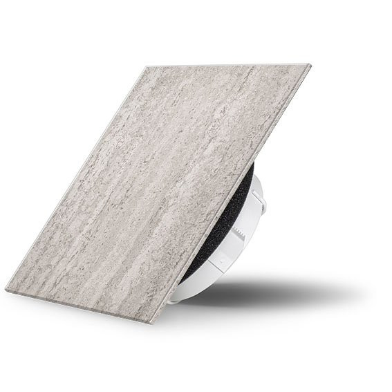 Skleněný ventil Air Design čtvercový 2010 Concrete šedý DEKOR BETON (5)