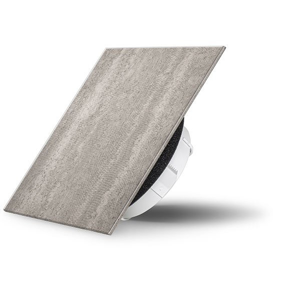 Skleněný ventil Air Design čtvercový 2030 Natural tmavý DEKOR BETON (3)