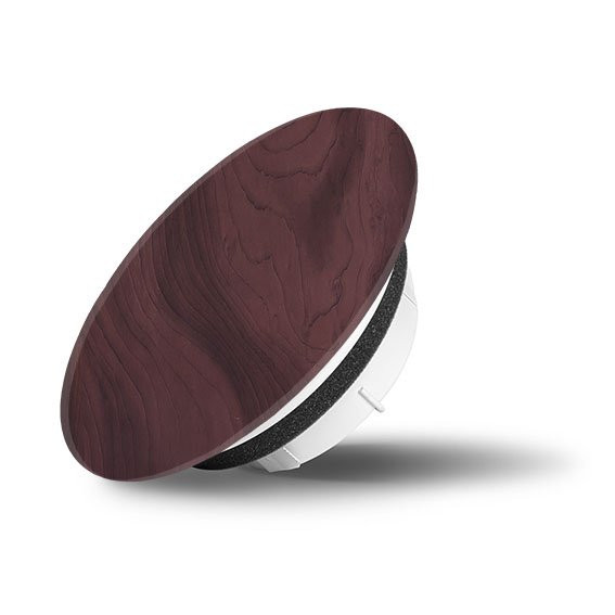 Skleněný ventil Air Design kruhový 5010 Javor načervenalý DEKOR DŘEVO (3)