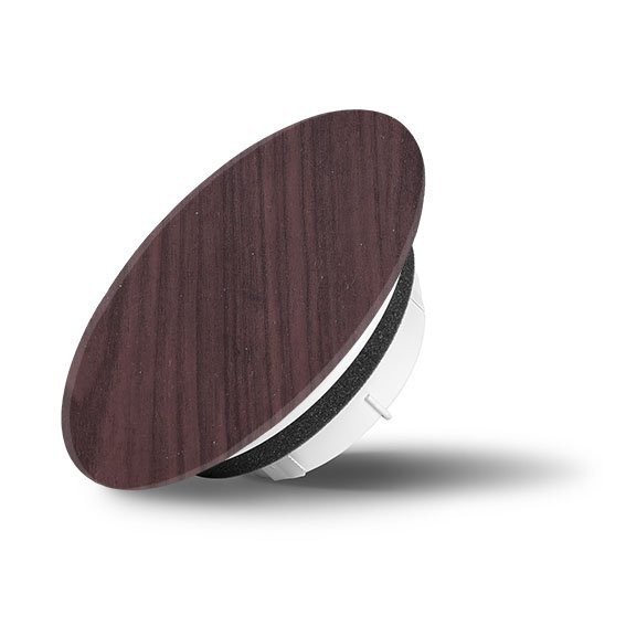 Skleněný ventil Air Design kruhový 5011 Mahagon světlý DEKOR DŘEVO (3)