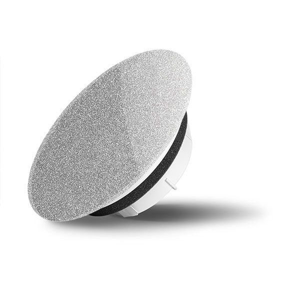 Skleněný ventil Air Design kruhový 9007 ALUMINIUM RICH - SKLO LESK (3)