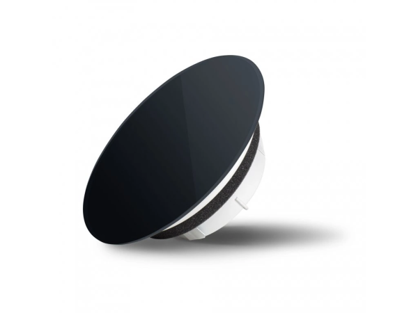Skleněný ventil Air Design kruhový 7016 ANTHRACITE AUTHENTIC - SKLO LESK (3)