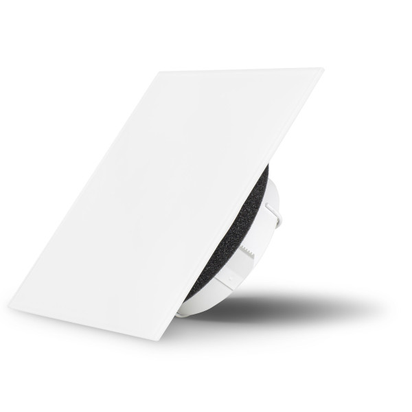 Skleněný ventil Air Design čtvercový 9003M WHITE PURE - SKLO MAT (6)