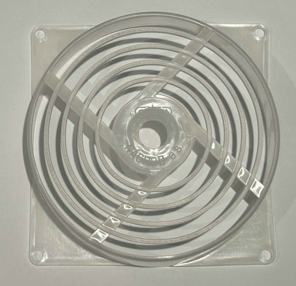 Krycí mřížka pro přístrojový ventilátor Mezaxiál 3140 (2)