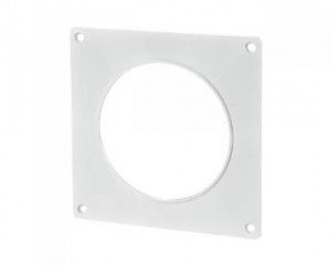 PVC nástěnný montážní rámeček 204x204 mm/ 150 mm