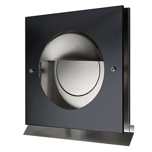 Nerezová mřížka KAPPA BLACK 150 mm (4)