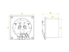 Ventilátor airRoxy dRim 100 TS BB (6)