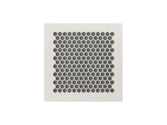 Větrací mřížka HEXA 340x340 mm bílá (3)