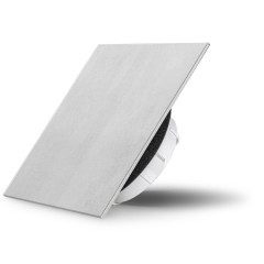 Skleněný ventil Air Design čtvercový 2020 Concrete bílý DEKOR BETON