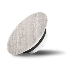 Skleněný ventil Air Design kruhový 2030 Natural světlý DEKOR BETON (3)