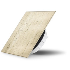 Skleněný ventil Air Design čtvercový 3060 Travertin DEKOR KÁMEN