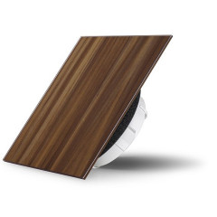 Skleněný ventil Air Design čtvercový 5013 Vlašský ořech DEKOR DŘEVO