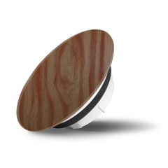 Skleněný ventil Air Design kruhový 5015 Javor tmavý DEKOR DŘEVO (3)