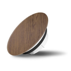 Skleněný ventil Air Design kruhový 5021 Dub přírodní DEKOR DŘEVO