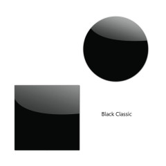 Skleněný ventil Air Design čtvercový 9005 BLACK CLASSIC - SKLO LESK (6)