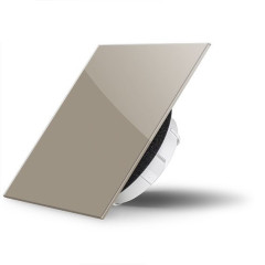 Skleněný ventil Air Design čtvercový 1236 BROWN LIGHT - SKLO LESK