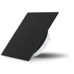 Skleněný ventil Air Design čtvercový 9005M BLACK CLASSIC - SKLO MAT