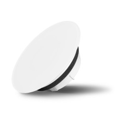 Skleněný ventil Air Design kruhový 9003M WHITE PURE - SKLO MAT