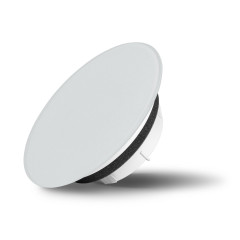 Skleněný ventil Air Design kruhový 1003M SILVER CLEAVISION - SKLO MAT