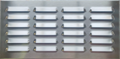 Větrací mřížka 340x190 mm hliník