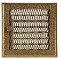 Krbová mřížka staré zlato