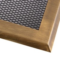 Krbová mřížka mosaz patina (1)