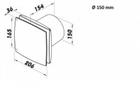 Ventilátor BF kuličková ložiska (5)