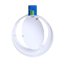 PVC elektrická zpětná klapka100mm (2)