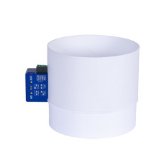 PVC elektrická zpětná klapka100mm (3)