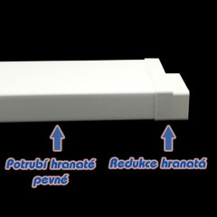PVC přechod hranatý osový 220x90 mm/204x60 mm (6)