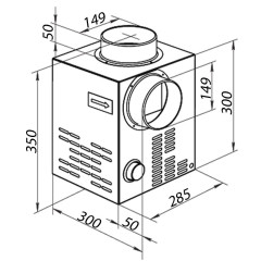 Krbový ventilátor FN 150 (4)