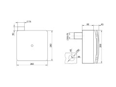 Radiální ventilátor KN2T AP 100 ERK-F (3)