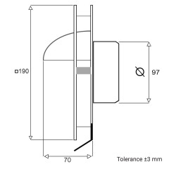 Nerezová mřížka KAPPA 100 mm (6)